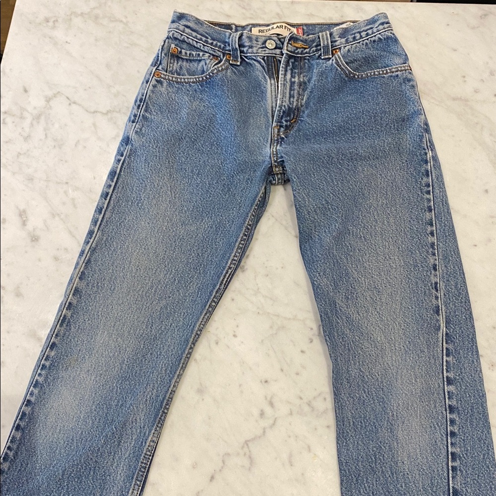 Levi's Classic Blue Denim Jeans